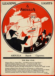 Abdulla Cigarettes, 1920s by Nerman