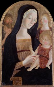 Virgin with Child and Saints John the Baptist and Mary Magdalene