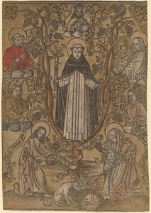 The Genealogical Tree of the Dominicans by Netherlandish 15th Century