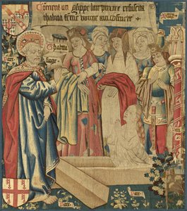 The Raising of Tabitha by Netherlandish 15th Century