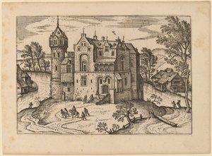 Castle by a River by Netherlandish 16th Century