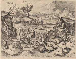 The Temptation of Saint Anthony by Netherlandish 16th Century after Hieronymus Bosch, Hieronymus Cock