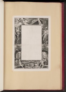 Border Illustration with Saints and Scenes from the Life of Christ by Netherlandish 17th Century