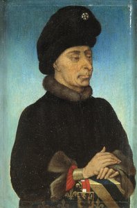 Portrait of John the Fearless, Duke of Burgundy, Mid 15th century by Netherlandish Master