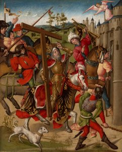 Emperor Heraclius Denied Entry into Jerusalem by Netherlandish School