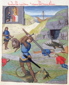 Cadmus, from Metamorphoses 10 by Ovid by Netherlandish School
