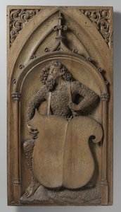 Panel from an Organ Case by Netherlandish School