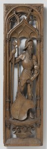 Panel from an organ case, c. 1510-20 by Netherlandish School