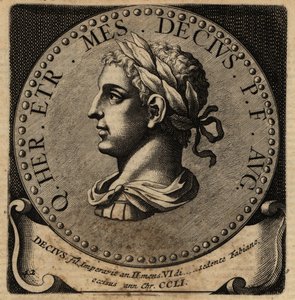 Portrait of Roman Emperor Herennius Etruscus by Netherlandish School