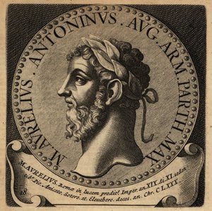 Portrait of Roman Emperor Marcus Aurelius by Netherlandish School