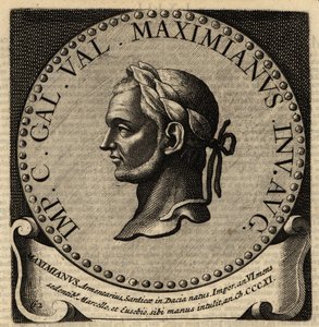Portrait of Roman Emperor Maximian by Netherlandish School