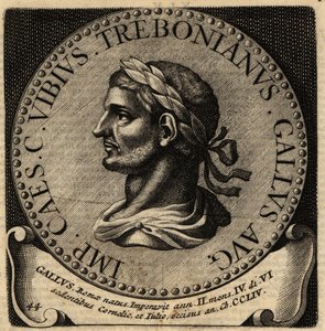 Portrait of Roman Emperor Trebonianus Gallus by Netherlandish School