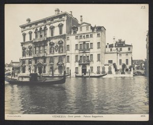 Exterior of the Palazzo Guggenheim in Venice