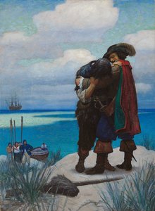 At First, for Some Time, I Was Not Able to Answer Him One Word; But as He Had Taken Me in His Arms, I Held Fast by Him, or I Should Have Fallen to the Ground