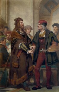 Albrecht Dürer visiting Quinten Massijs