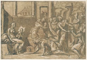 The Adoration of the Magi by Giuseppe Niccolò Vicentino