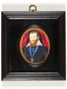 Ludovick Stuart, 2nd Duke of Lennox and Richmond by Nicholas (after) Hilliard