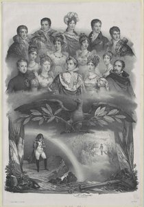 Emperor of the French Napoleon I Bonaparte by Nicholas Eustache (after) Maurin