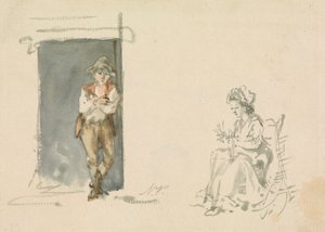 Figure Studies: Boy Standing by Nicholas Pocock