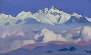 Kanchenjunga, 1936 by Nicholas Roerich