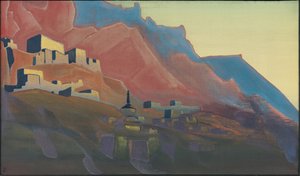 Ladakh, Sunset ("Holy Mountains" series)