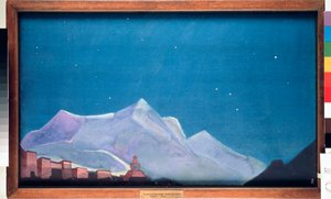 The Royal Monastery of Hemis, Tibet by Nicholas Roerich