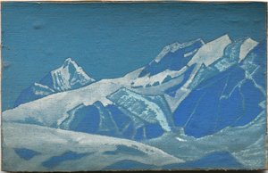 Mountain Study by Nicholas Roerich