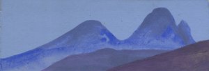 Mountain Study by Nicholas Roerich