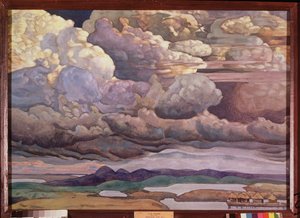 Skyscape by Nicholas Roerich