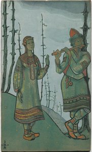Snegurochka and Lel, Costume Design for Rimsky-Korsakov