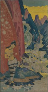 Song of the Waterfall, Decorative Panel, 