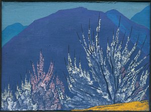 Study for the painting "Krishna" by Nicholas Roerich