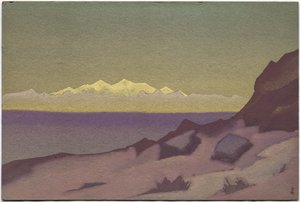 Tibetan Frontier, Tsaidam by Nicholas Roerich