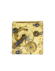 Elizabeth I engraved striking horizontal table clock, c.1590-1600 by Nicholas Vallin