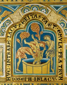 Joseph is thrown into the well by his brothers