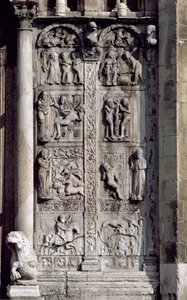 Detail from the south side of the west porch by Nicholaus