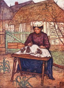 Lace Making by Nico Jungmann