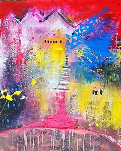 Vibrant Urban Abstract