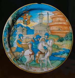 Sack of Rome by Nicolò Pellipario