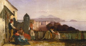 Naples from Mergellina by Nicola Palizzi