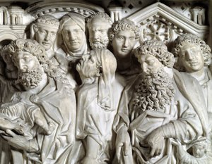 Presentation of Jesus to the Temple (detail) by Nicola Pisano