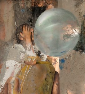Bubble VI (Sitting Girl)
