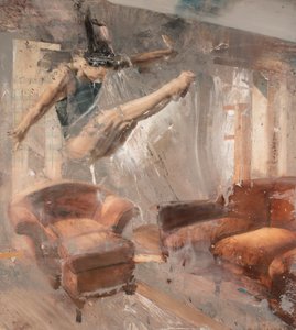 Dive into a sofa