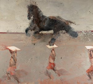 Galloping horse