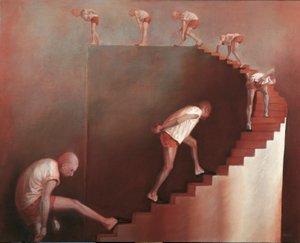 The climb