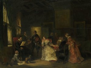 Historical Scene with William the Silent?
