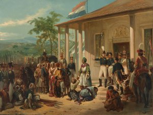 The Arrest of Diponegoro by Lieutenant-General De Kock
