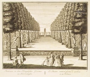 Natural theatre of trees and hedges