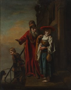 Abraham Dismissing Hagar and Ishmael