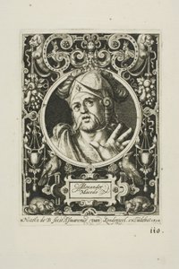 Alexander the Great, plate two from The Nine Worthies